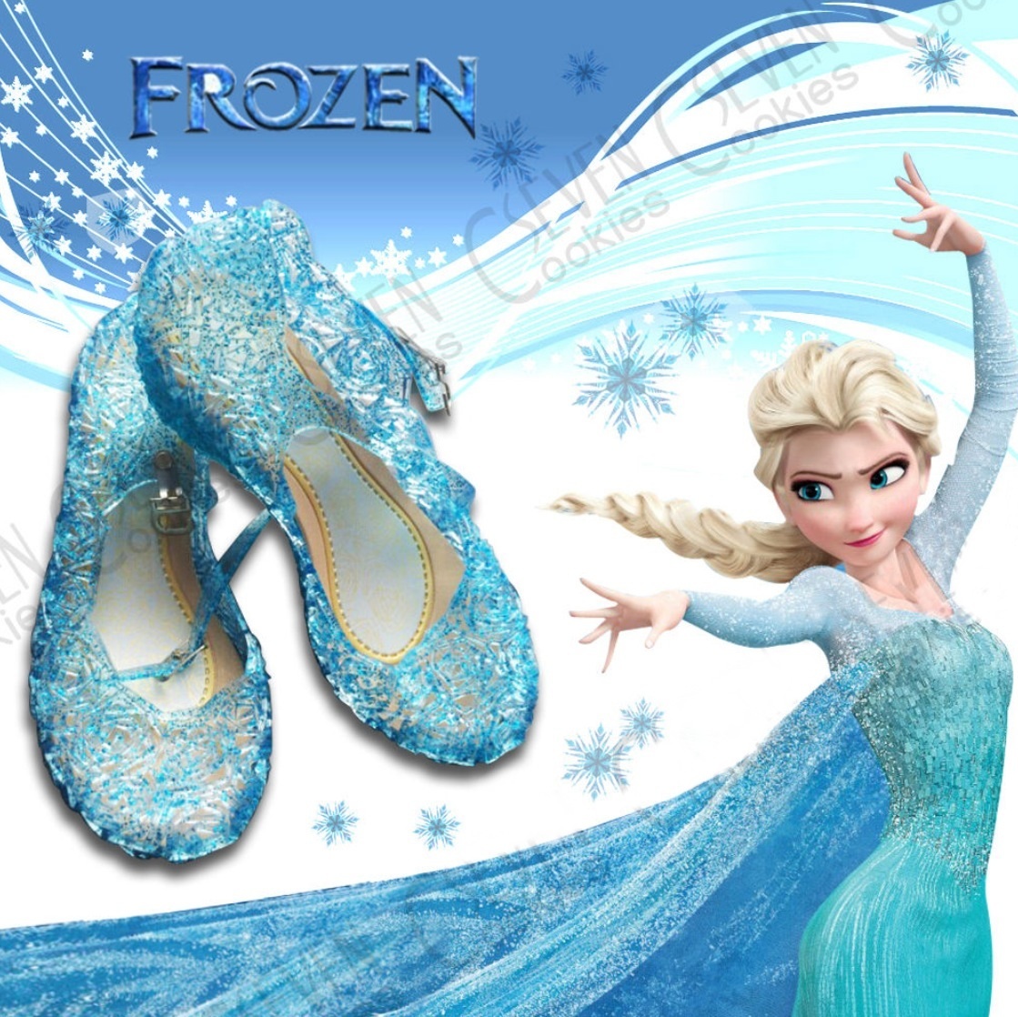 Ľadové kráľovstvo: Elzine topánky