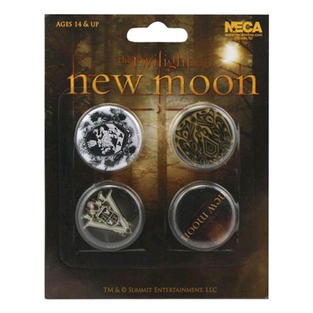 Twilight saga: New Moon Set odznakov s logami