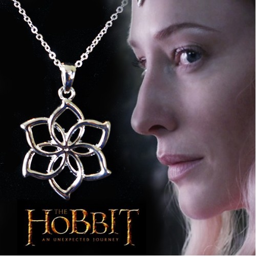 Hobbit: Kvetový náhrdelník Galadriel