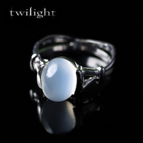 Twilight Bellin prsteň s mesačným kameňom (generická verzia)