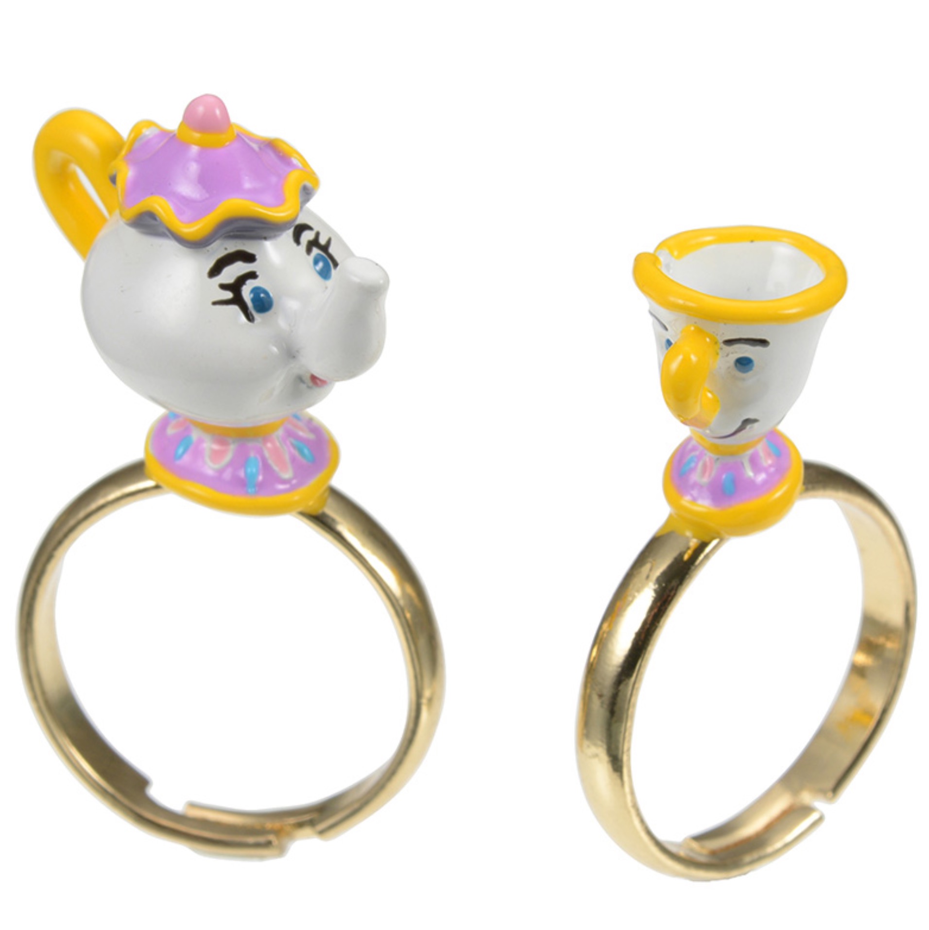 Disney Store Kráska a zviera: Set prsteňov
